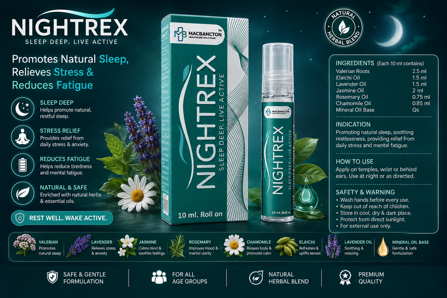 NIGHTREX Roll On